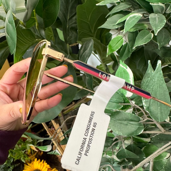 SALE💐LONGCHAMP aviator cat eye purple sunglasses ✨ - Picture 10 of 16